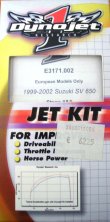 Dynojet Kit-Dynojet/ Suzuki SV650   99-02/ E3171.002
