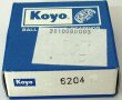 Koyo Rolamento Cambota/ Todas as Yamaha 50cc/ 6204