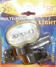 Sem marca Farol Bicicleta Starry/ Led - 4 Fun��es